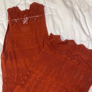 Anthropologie midi dress